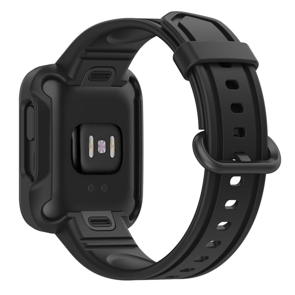 Klokkereim Black Xiaomi Mi Watch Lite/Redmi Watch 2/Xiaomi Mi Watch Lite 2/Xiaomi Redmi Watch 2 Lite/Redmi Horloge 2/Xiaomi Poco Watch