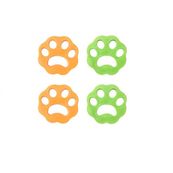 Pelsfjerner til hunde/kattehår 4-pak MultiColor