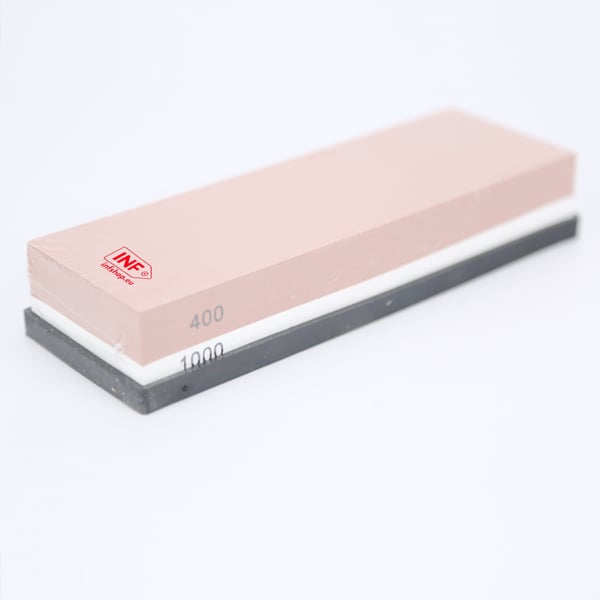 Knivsliper (bryne) med base og vinkelfører Red 1000/400