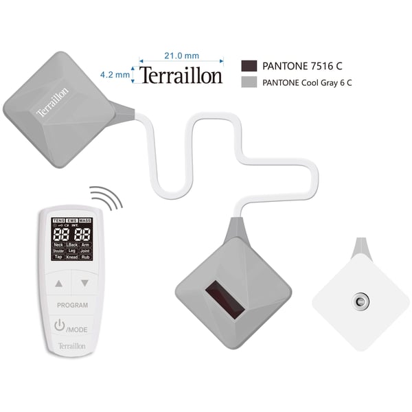Muskelstimulering Trio Care + Trådløs