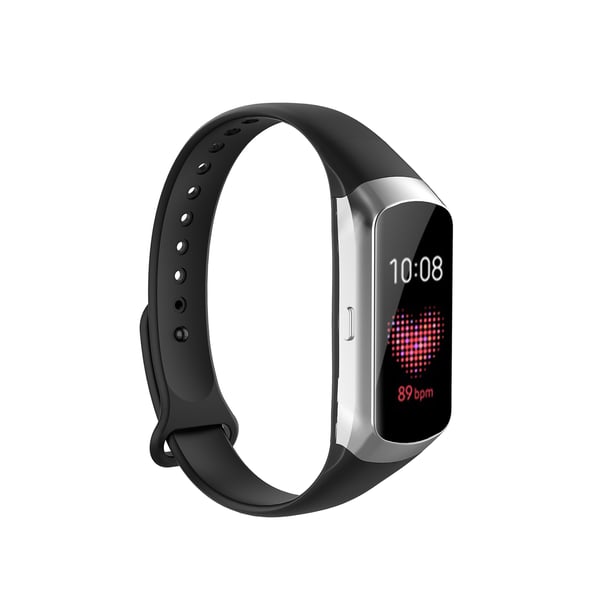 Klokkereim silikon Black Samsung Galaxy Fit SM-R370