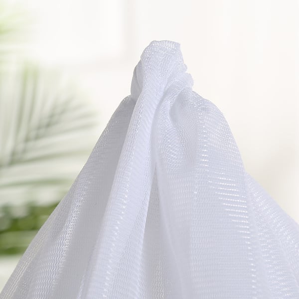 Pyykkipussit hienolla mesh-verkolla 3 kpl White