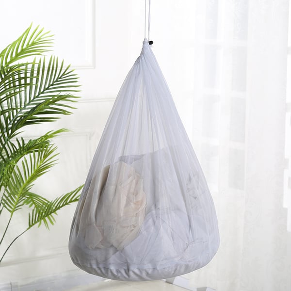 Pyykkipussit hienolla mesh-verkolla 3 kpl White