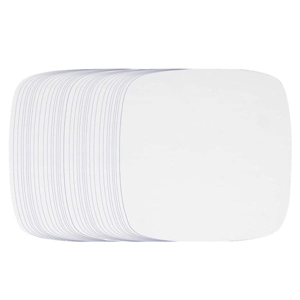 Kertakäyttöinen leivinpaperi tarttumattomalle Airfryerille 18 cm 100 kpl White