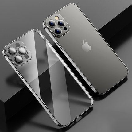 Puhelinkotelo linssisuojalla Black iPhone 14 Pro
