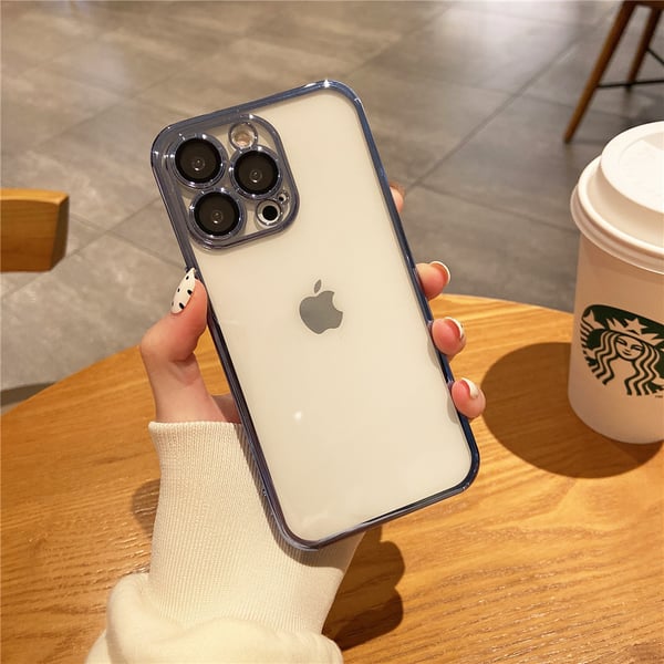 Puhelinkotelo linssisuojalla Black iPhone 14 Pro