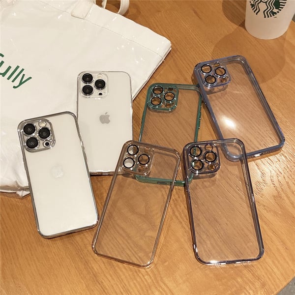 Puhelinkotelo linssisuojalla Black iPhone 14 Pro