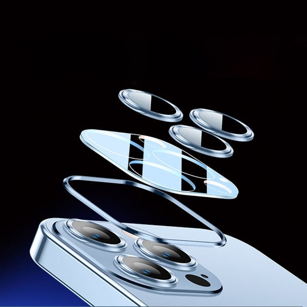 Puhelinkotelo linssisuojalla Black iPhone 14 Pro