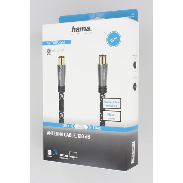 Cable Antenna 120dB Black/Grey 10.0m