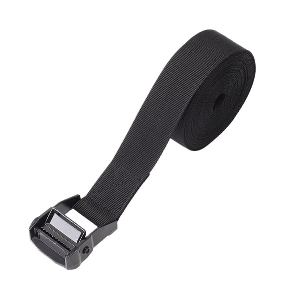 Kiristyshihnat 4 kpl Black 7 m