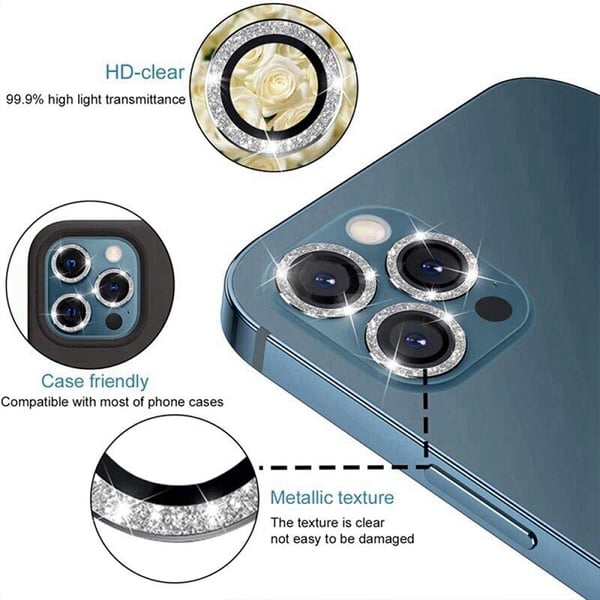 Kamerabeskyttelse 2-pak Blue iPhone 13/13 Mini
