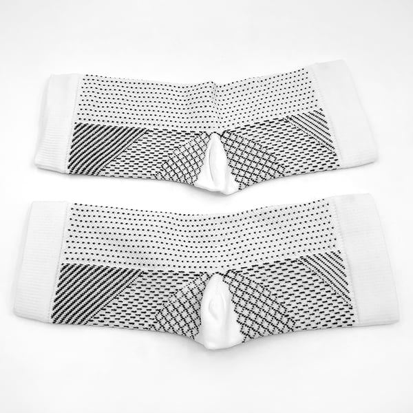Lyhyet kompressiosukat 1 pari White S/M