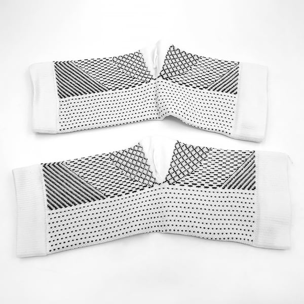 Lyhyet kompressiosukat 1 pari White S/M