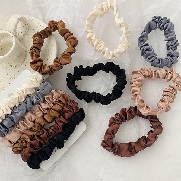 Scrunchies 6-pak MultiColor