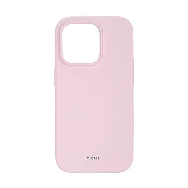 Mobildeksel Silikon Chalk Pink - iPhone 14 Pro