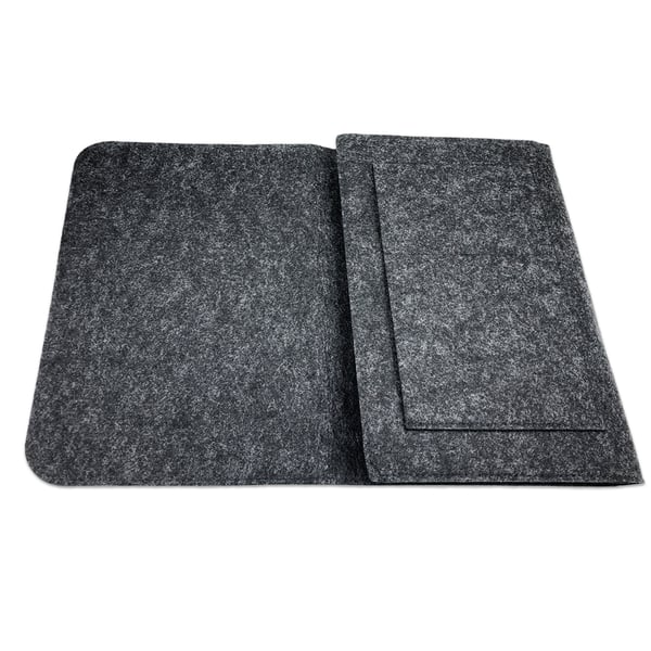 Filt opbevaringstaske til seng/sofa DarkGrey