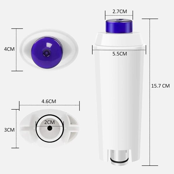 Filter til kaffemaskine White Delonghi ECAM/Esam/ETAM/BCO/EC680/EC800