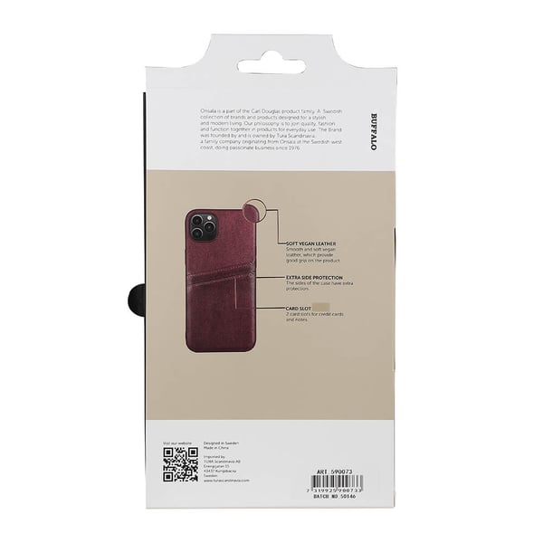 Mobildeksel PU Brun - iPhone 14 Plus