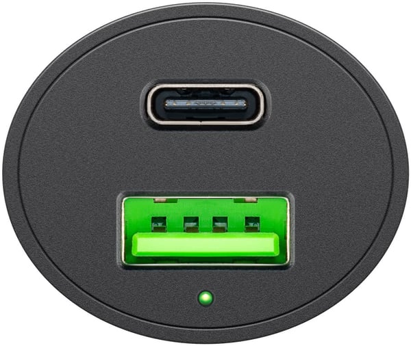 Dobbel USB-billader USB-C™ PD (strømforsyning) (48 W)