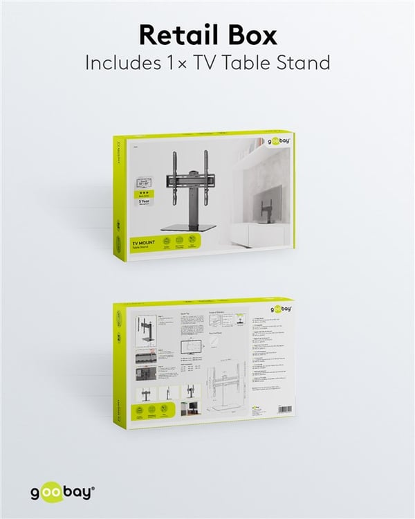 TV-bordstativ Basic Fix