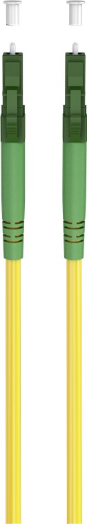 Valokuitukaapeli (FTTH), Singlemode (OS2) Keltainen, keltainen (Simplex), 30 m