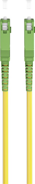 Fiberoptisk kabel (FTTH), Singlemode (OS2) Yellow, gul (Simplex), 10 m