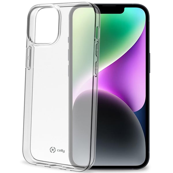 Gelskin TPU-deksel iPhone 14 Gjennomsiktig