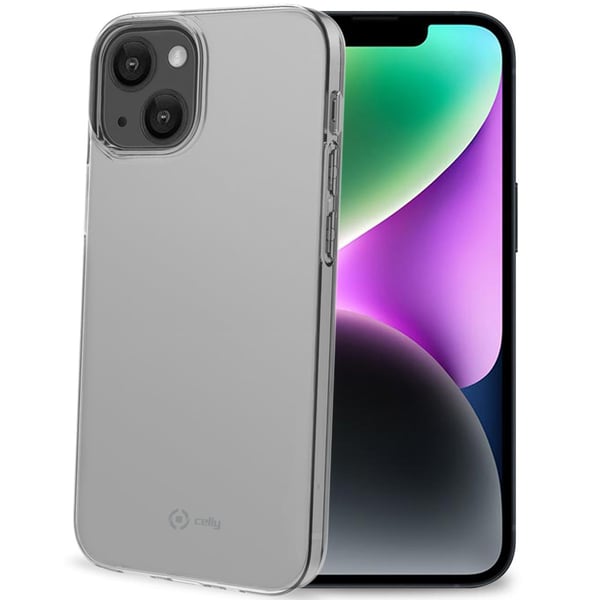 Gelskin TPU-kuori iPhone 14 läpinäkyvä