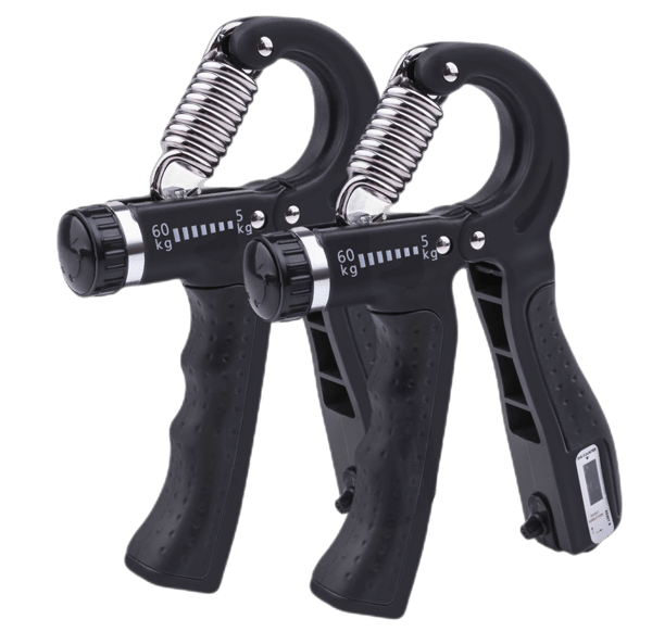 Håndgrepstrener med justering 5-60 kg 2-pack