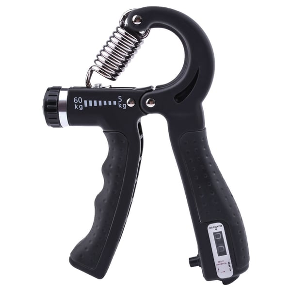 Treningsutstyr for finger- og håndtrening 6 deler Black