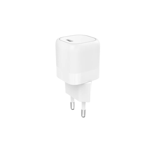 Lader 220V 1xUSB-C PD/PPS 25W, Kabel USB-C-USB-C 1m