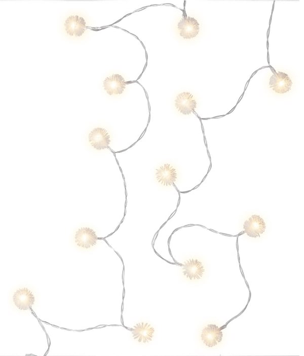 20 LED-lys "Snebold"