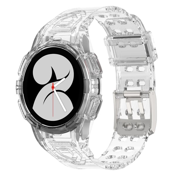 Klokkebånd TPU for Samsung Galaxy Watch 4/5 40 mm Transparent Samsung Galaxy Watch 4/5 40 mm
