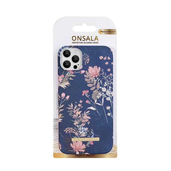 COLLECTION Backcover Soft iPhone 14 Plus 6,7" Dark Flower
