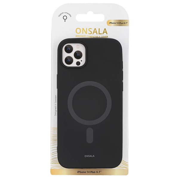 Mobilcover Silikone MagSeries Black - iPhone 14 Plus