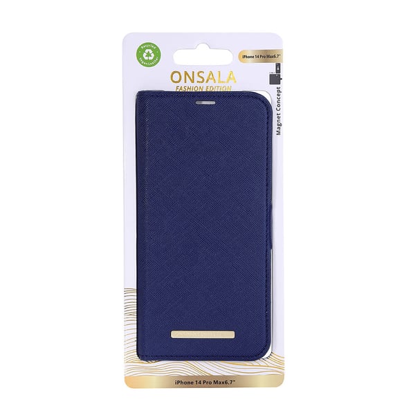 COLLECTION Eco Wallet 2 card iPhone 14 Pro Max 6,7" Navy Blue
