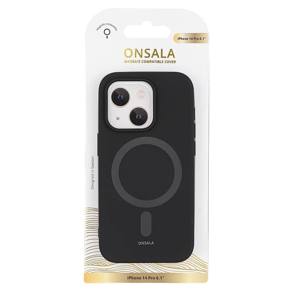 Mobilcover Silikone MagSeries Black - iPhone 14 Pro