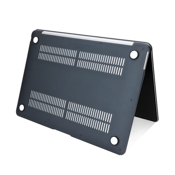 Laptopdeksel med tastaturbeskyttelse og støvplugg Black Macbook Air 13.6” A2681