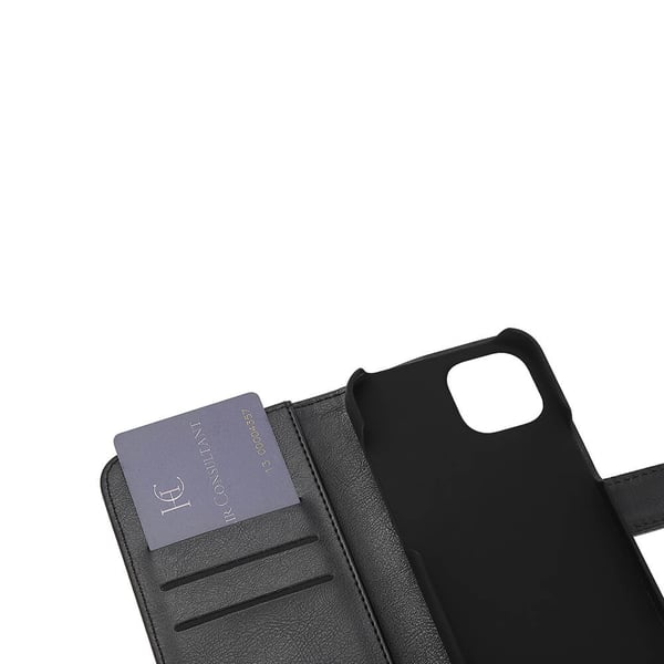 Strålingsbeskyttet  Flipcover Sort - iPhone 13/14