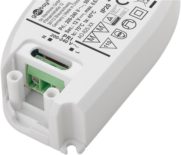 LED-transformer 12 V (DC) (DC), 8 W