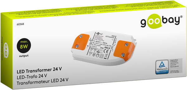 LED-transformator 24 V (DC) (DC), 8 W