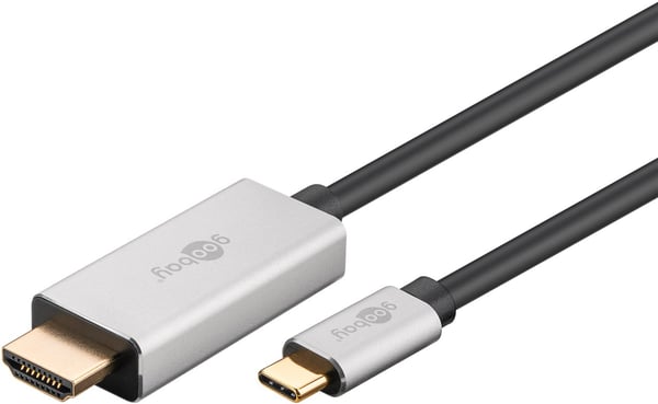 USB-C™-HDMI™-sovitinkaapeli, 3 m
