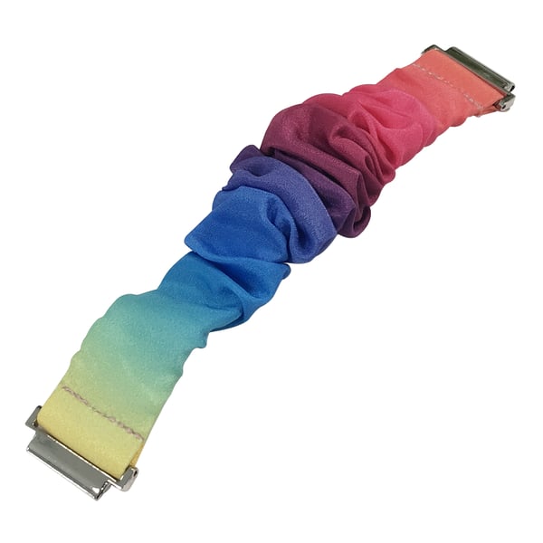 Scrunchie-tyylinen kelloranneke MultiColor 20 mm