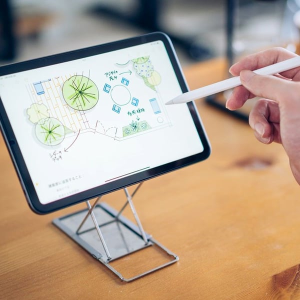 Styluspenn USB-C med 2 ekstra spisser White