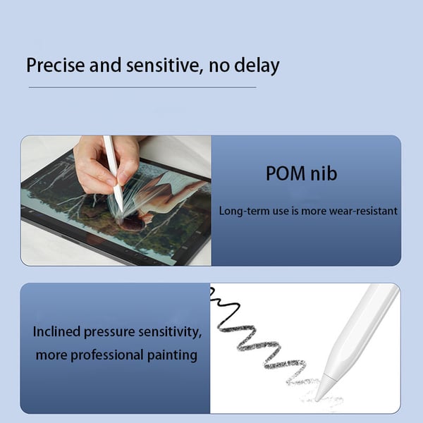Universal Stylus pen til iPad med 4 spidser White