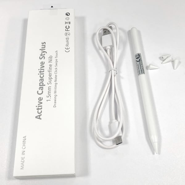 Universal Stylus pen til iPad med 4 spidser White