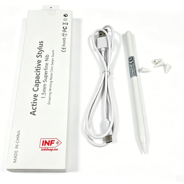 Universal Stylus pen til iPad med 4 spidser White