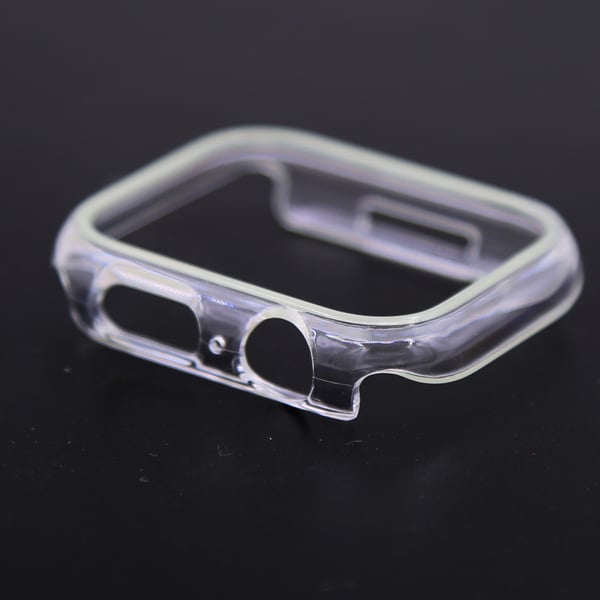 Lysende etui med skjermbeskytter White Apple Watch Series 7/8