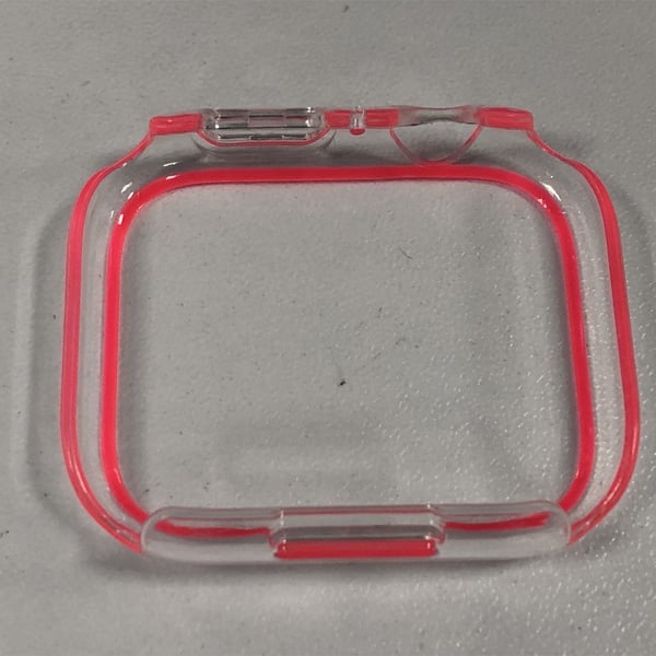 Beskyttende rammekoffert lysende PC Pink Apple Watch Series 7/8