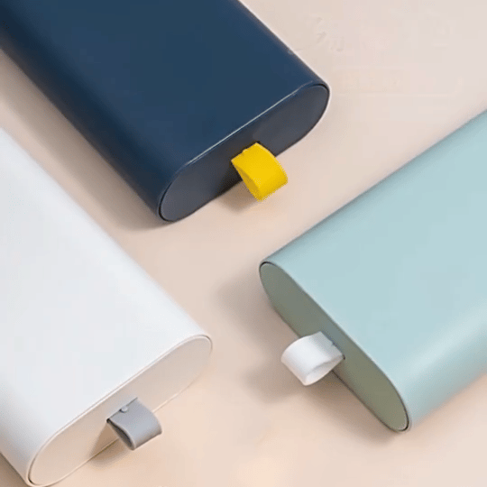 Skjult selvklebende oppbevaringsboks til skrivebord White S